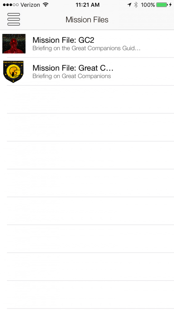 Mission Files